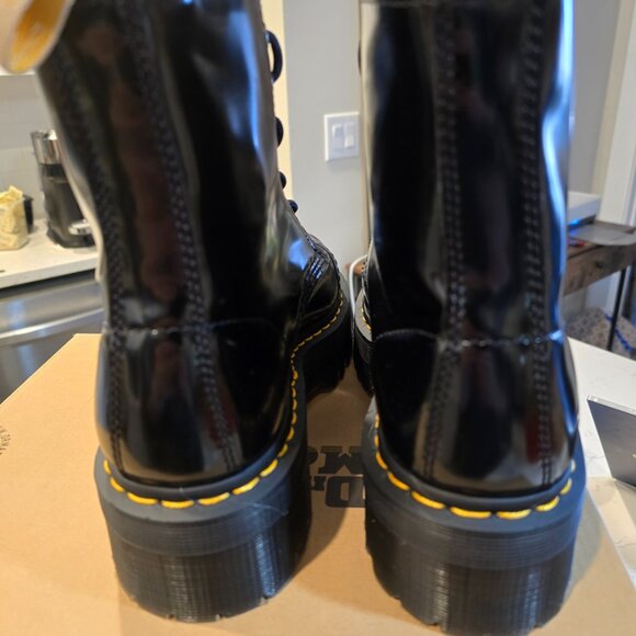 Dr. Martens Vegan Leather Sinclair 26410001 Platform Boot Boots Women's Sz 9 NEW - Picture 7 of 10